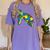 Turtle Puzzle Pieces For Autism Awareness Kids Women Teacher Women's Comfort Colors T-Shirt Violet Turtle Puzzle Pieces For Autism Awareness Kids Women Teacher Women's Comfort Colors T-Shirt Violet