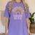 Twinning With My Teacher Bestie Spirit Week Girls Day Kids Women's Comfort Colors T-Shirt Violet