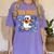 Van Ghost Art Teacher Halloween Van Gogh Starry Night Women's Comfort Colors T-Shirt Violet Van Ghost Art Teacher Halloween Van Gogh Starry Night Women's Comfort Colors T-Shirt Violet
