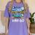 Van Go Retro Vanlife Art Teacher Women's Comfort Colors T-Shirt Violet Van Go Retro Vanlife Art Teacher Women's Comfort Colors T-Shirt Violet