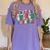 Verry Merry Speech Language Pathologist Teacher Christmas Women's Comfort Colors T-Shirt Violet Verry Merry Speech Language Pathologist Teacher Christmas Women's Comfort Colors T-Shirt Violet