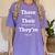 Vocabulary Police Their There They'Re English Teacher Women's Comfort Colors T-Shirt Violet