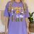 Welcome To The Hive Bee Teacher Back To School Women's Comfort Colors T-Shirt Violet