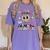 You Make The Whole Class Shimmer Teacher Era Back To School Women's Comfort Colors T-Shirt Violet