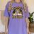 Wild About Reading Tiger For Teachers & Students Women's Comfort Colors T-Shirt Violet Wild About Reading Tiger For Teachers & Students Women's Comfort Colors T-Shirt Violet