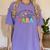 Wildflower Para Floral Paraprofessional Paraeducator Teacher Women's Comfort Colors T-Shirt Violet Wildflower Para Floral Paraprofessional Paraeducator Teacher Women's Comfort Colors T-Shirt Violet