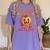 Will Trade Students For Candy Teacher Cute Halloween Pumpkin Women's Comfort Colors T-Shirt Violet Will Trade Students For Candy Teacher Cute Halloween Pumpkin Women's Comfort Colors T-Shirt Violet