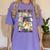 Women Halloween The Teacher Tour Ghosts Pencil Pumpkins Women's Comfort Colors T-Shirt Violet Women Halloween The Teacher Tour Ghosts Pencil Pumpkins Women's Comfort Colors T-Shirt Violet