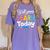 Y'All Gonna Learn Today Back To School First Day Teacher Women's Comfort Colors T-Shirt Violet Y'All Gonna Learn Today Back To School First Day Teacher Women's Comfort Colors T-Shirt Violet