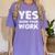 Yes Show Your Work Gteat Testing Math Teacher T-Shirt Women's Comfort Colors T-Shirt Violet