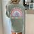 100th Day Of Kindergarten Teacher Kids 100 Days Smarter Women's Comfort Colors T-Shirt Back Print Bay