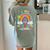 100th Day Of School Rainbow Happy 100 Days Smarter Teacher Women's Comfort Colors T-Shirt Back Print Bay