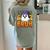 67 Teacher Ghost Six Seven Meme Math Equation Bruh Halloween Women's Comfort Colors T-Shirt Back Print Bay