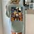 Aesthetic Halloween Boston Terrier Dog Witch Pumpkin For Men Women Kids Women's Comfort Colors T-Shirt Back Print Bay