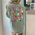 Alphabet Animals ABCs Zoo Kids Boys Girls Teacher Women's Comfort Colors T-Shirt Back Print Bay