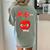 A Is For Apple Pre-K Kindergarten Teacher Student Women's Comfort Colors T-Shirt Back Print Bay