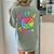 Apple Retro Play Is Learning Kindergarten Teacher Daycare Women's Comfort Colors T-Shirt Back Print Bay