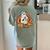 Art Teacher Painting Brushes Retro Pumpkin Ghost Artist Women's Comfort Colors T-Shirt Back Print Bay