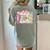 Back To School Pre-K Preppy Teacher Girl Women's Comfort Colors T-Shirt Back Print Bay