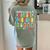 Battery Life Of Daycare Provider Childcare Teacher Women's Comfort Colors T-Shirt Back Print Bay