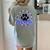 Blue Bobcats School Spirit Coquette Bow Mascot Teacher Women's Comfort Colors T-Shirt Back Print Bay