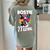 Boston Terrier Bostie Dog Breed Pet Bostie Mom Women's Comfort Colors T-Shirt Back Print Bay