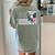 Boston Terrier Dog 4th Of July US American Flag Patriotic Women's Comfort Colors T-Shirt Back Print Bay