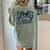 Boston Terrier Dog Dad Women's Comfort Colors T-Shirt Back Print Bay