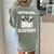 Boston Terrier Dog Official Sleepshirt Pajamas Nightgown For Men Women Girls Kids Women's Comfort Colors T-Shirt Back Print Bay