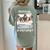 Boston Terrier Dog Official Sleepshirt Pajamas Nightgown Men Women Girls Kids Women's Comfort Colors T-Shirt Back Print Bay