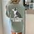 Boston Terrier Dog Owner Grandma Women's Comfort Colors T-Shirt Back Print Bay