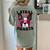 Boston Terrier Heart Glasses Girls Bostie Valentines Day Women's Comfort Colors T-Shirt Back Print Bay
