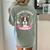Boston Terrier Mom Mother's Day Women's Comfort Colors T-Shirt Back Print Bay
