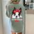 Boston Terrier Mum Dog Woman Idea Women's Comfort Colors T-Shirt Back Print Bay
