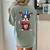 Boston Terrier Puppy Dog Holds His American Flag 4th Of July Women's Comfort Colors T-Shirt Back Print Bay
