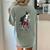 Boston Terrier Riding Bicycle Cute Bostie Biker Raglan Baseball Tee Women's Comfort Colors T-Shirt Back Print Bay