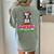 Boston Terrier Santa Claus Christmas Dog Women's Comfort Colors T-Shirt Back Print Bay