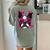 Boston Terrier Valentines Day Shirt Heart Dog Lover Women's Comfort Colors T-Shirt Back Print Bay