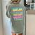 Bruh It's Test Day You Got This Funny Teacher Women's Comfort Colors T-Shirt Back Print Bay