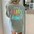 Cactus Teacher Shirt Cute Teacher Shirt Women's Comfort Colors T-Shirt Back Print Bay