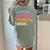 Capital Letters And Periods Bruh Teacher Bruh Teache Women's Comfort Colors T-Shirt Back Print Bay