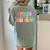 Color Special Education Squad Groovy Dream Team SPED Teacher Women's Comfort Colors T-Shirt Back Print Bay