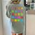 Counting 1-10 Learn To Count Number School Kids Teacher Women's Comfort Colors T-Shirt Back Print Bay Counting 1-10 Learn To Count Number School Kids Teacher Women's Comfort Colors T-Shirt Back Print Bay
