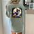 Cute Boston Terrier Halloween Costume Dog Lover Women Girls Women's Comfort Colors T-Shirt Back Print Bay