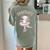Dancolotl Ballerina Axolotl Ballet Dance Teacher Women's Comfort Colors T-Shirt Back Print Bay