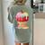 Dripping Apple Ice Cream Cone Cute Teacher Appreciation Women's Comfort Colors T-Shirt Back Print Bay Dripping Apple Ice Cream Cone Cute Teacher Appreciation Women's Comfort Colors T-Shirt Back Print Bay