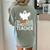 Faboolous Substitute Teacher Halloween Costume Women's Comfort Colors T-Shirt Back Print Bay