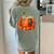 Fall Book Autumn Reading Teacher Halloween Pumpkin Season Women's Comfort Colors T-Shirt Back Print Bay