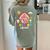 Farm Field Trip Squad Field Day 2025 Teachers Students Women's Comfort Colors T-Shirt Back Print Bay