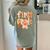First Grade Fall Floral Coquette Bow Teachers Students Women's Comfort Colors T-Shirt Back Print Bay First Grade Fall Floral Coquette Bow Teachers Students Women's Comfort Colors T-Shirt Back Print Bay